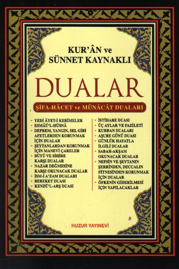 Kuran ve Sünnet Kaynaklı Dualar Kod 019