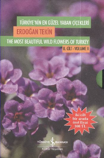 Türkiyenin En Güzel Yaban Çiçekleri 2 Cilt Takım  Kutulu