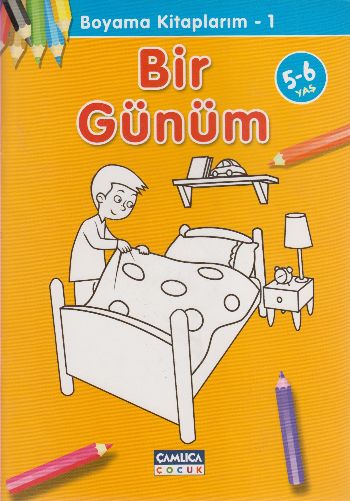 Boyama Kitaplarım 1  Bir Günüm