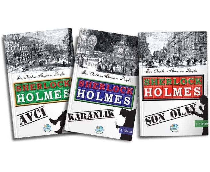 Sherlock Holmes 3 Kitap Takım